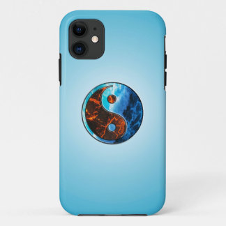 Capa Para iPhone 11 Yin Yang - Fire and Water - iPhone / iPad case