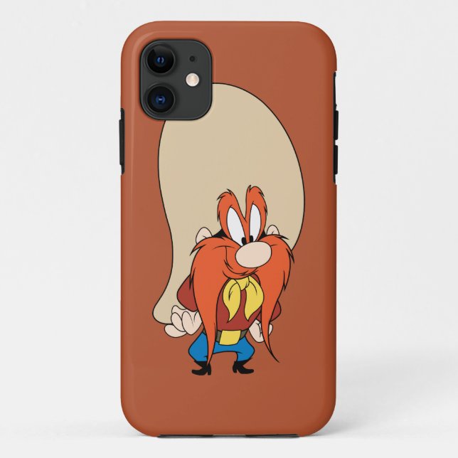 Capa Para iPhone 11 Yosemite Sam Mãos em Hips (Verso)