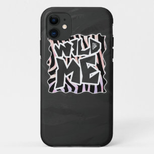 Capa Para iPhone 11 Zebra Black e Pink Wild