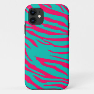 Capa Para iPhone 11 Zebra Rosa Quente iPhone 5 Mate Mal Ali™ Case