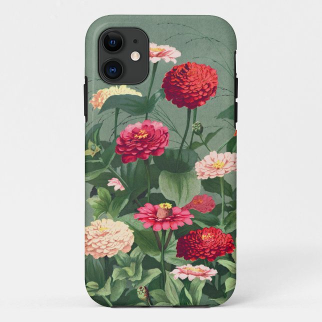 Capa Para iPhone 11 Zinnias (Verso)
