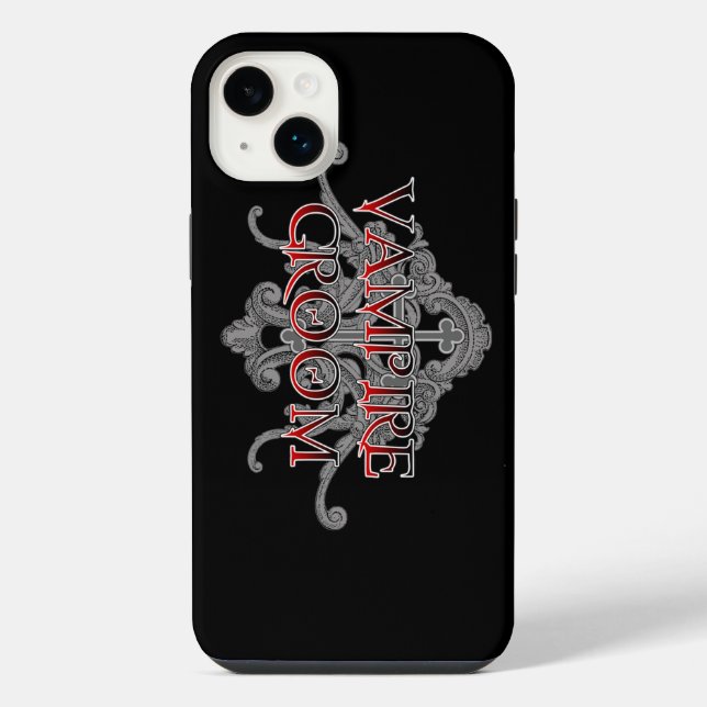 Capa para iPhone 12 Noivo Vampiro (Verso)