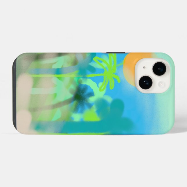 Capa para iPhone 14 LA Haze (Verso Horizontal)
