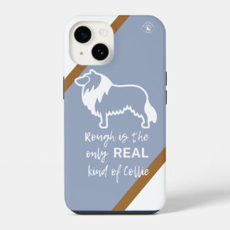 Capa para iPhone 14 Rough Collie Blue Merle