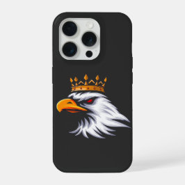 Capa para iPhone 15 Águia Coroa Real
