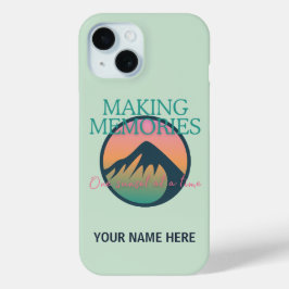 Capa para iPhone 15 Aventuras na Montanha Criando