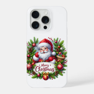 Capa para iPhone 15 Pro 'Feliz Natal'