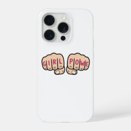 Capa para iPhone 15 Pro Girl Power