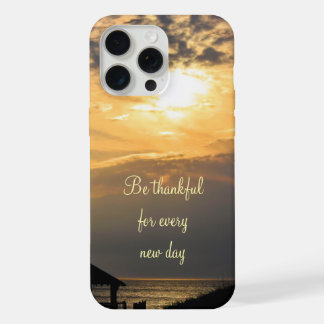 Capa para iPhone 15 Pro Max Amanhecer OBX Seja Gra