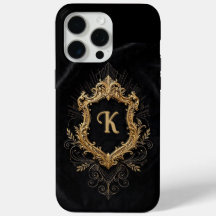 Capa para iPhone 15 Pro Max • Monograma Elegante D