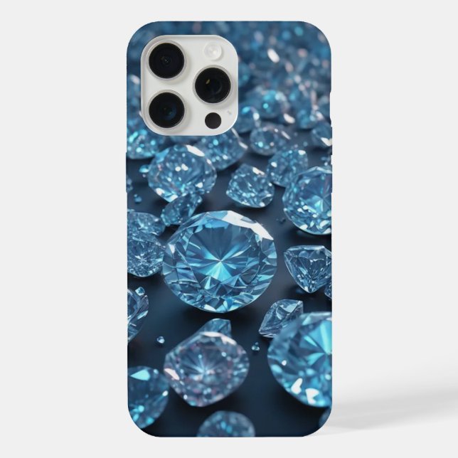 Capa para iphone 15 pro max Shining Diamonds (Verso)