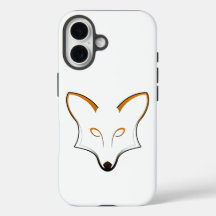 Capa para iPhone 16 com Logotipo da Raposa