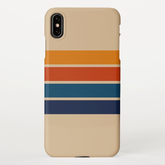 Capa Para iPhone 70s Retro iPhone XS Max Case (Verso)