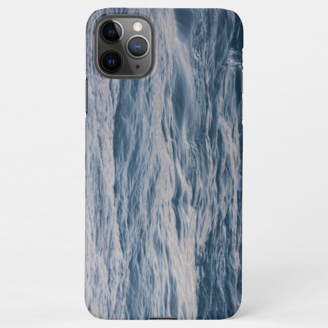 Capa Para iPhone Aproximação de água do mar (Verso)