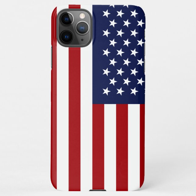 Capa Para iPhone Bandeira Americana 2 (Verso)