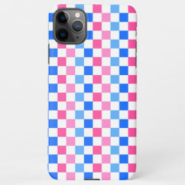 Capa Para iPhone Barbie goes to the ocean checkerboard pattern