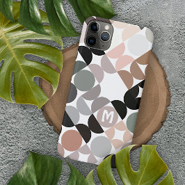 Capa Para iPhone Beige Personalizado Tan Cinza Teal Black Verde Art