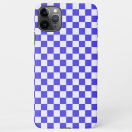 Capa Para iPhone Blueberry cream checkered pattern