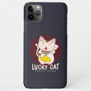 Capa Para iPhone Boa Sorte Gato Sortudo Gato Maneki Neko Asiático