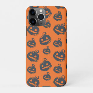 Capa Para iPhone Bonitos Pumpkins Enfrentam os Dias das Bruxas