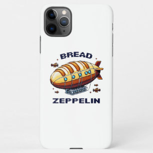 Capa Para iPhone Bread Zeppelin - Design da Aeronave de Arte em Pix