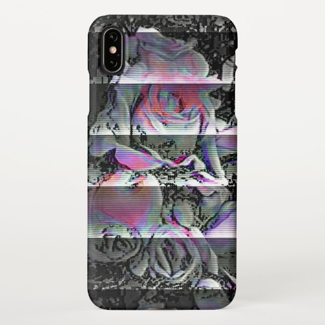 Capa Para iPhone Buquê Techno (Verso)