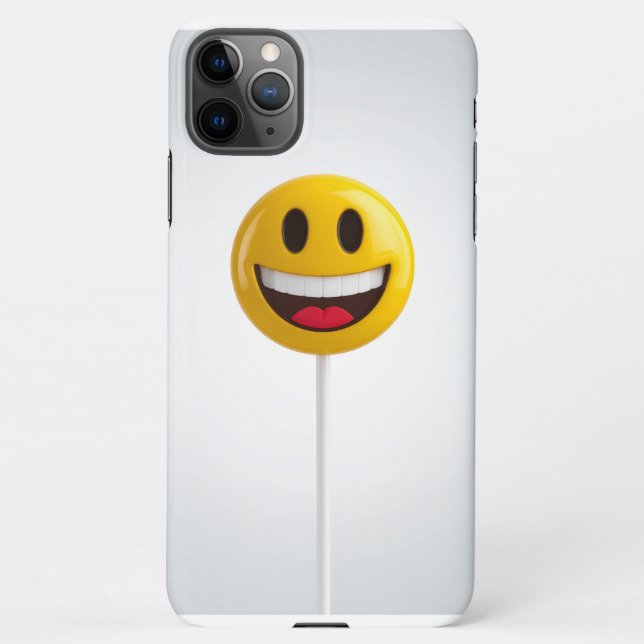 Capa Para iPhone carinha sorridente (Verso)