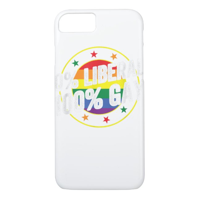 Capa Para iPhone, Case-Mate 0 Gay Liberal 100 LGBT Design para Conservadores (Verso)