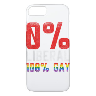 Capa iPhone 8/7 0 Liberal 100 Gay LGBT