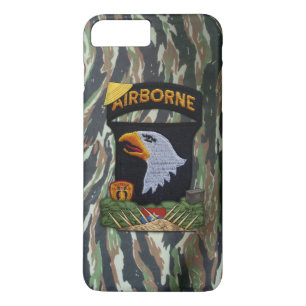 Capa iPhone 8 Plus/7 Plus 101st Veteranos de guerra transportados por via