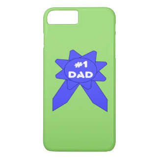 Capa iPhone 8 Plus/7 Plus #1 Pai Faixa Azul