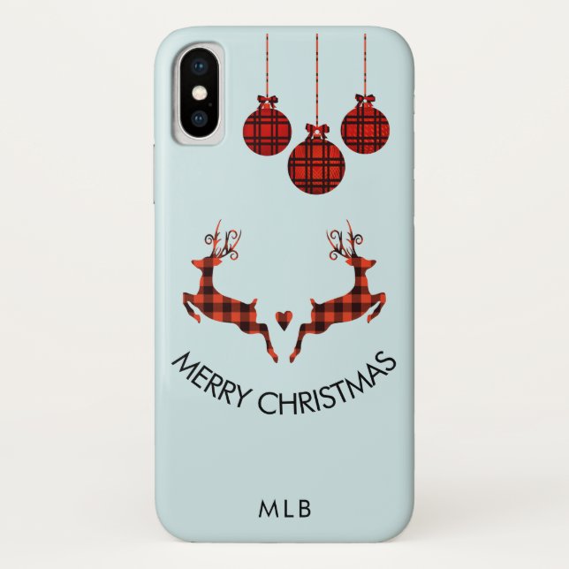 Capa Para iPhone, Case-Mate 2 Estilo Russo de Salto de Natal (Verso)
