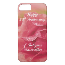 Capa Para iPhone Da Case-Mate 50º Aniversário da Religião Rosa Rosa