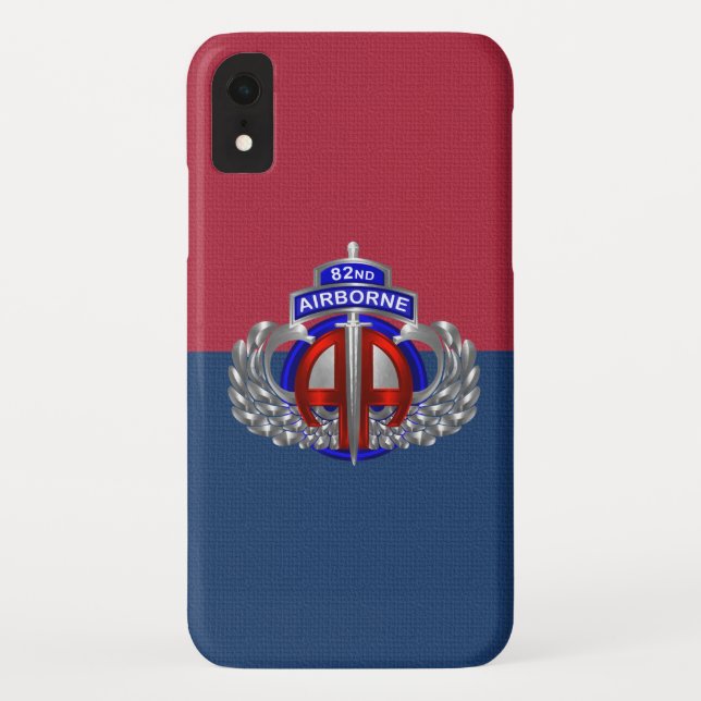 Capa Para iPhone, Case-Mate 82.a Divisão Aérea (Verso)
