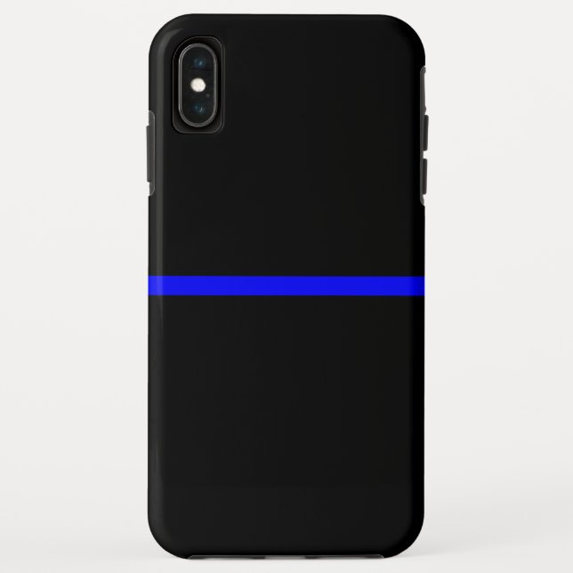 Capa Para iPhone, Case-Mate A Declaração Simbólica De Linha Azul (Verso)