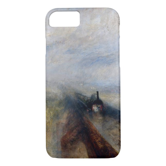 Capa Para iPhone, Case-Mate A ferrovia ocidental Excelente, William Turner, 18 (Verso)