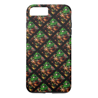 Capa iPhone 8 Plus/7 Plus A forma floral das flores telhou o presente do