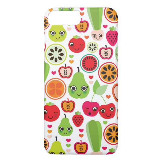 Capa Para iPhone, Case-Mate a fruta caçoa a ilustração (Verso)