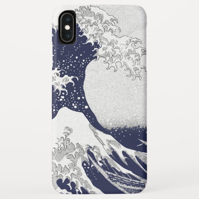 Capa Para iPhone, Case-Mate A grande onda fora de Kanagawa (神奈川沖浪裏) (Verso)