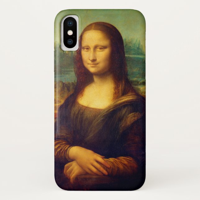 Capa Para iPhone, Case-Mate A Mona Lisa por Leonardo Da Vinci (Verso)