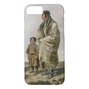 Capa Para iPhone Da Case-Mate A mulher de Dacota e a menina de Assiniboin,