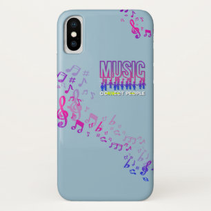 Capa Para iPhone Da Case-Mate A Música Conecta as Pessoas  