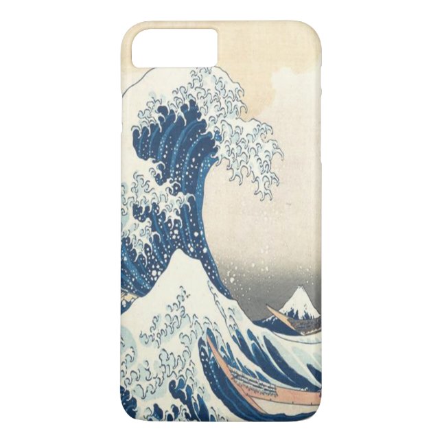 Capa Para iPhone, Case-Mate A onda do Excelente de Kanagawa Ukiyo-e Japonês (Verso)