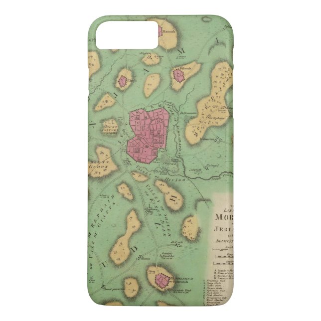 Capa Para iPhone, Case-Mate A terra de Moriah ou de Jerusalem (Verso)