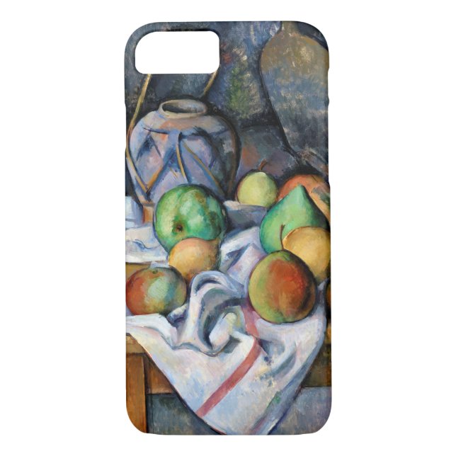 Capa Para iPhone, Case-Mate A vida com Frutas, Paul Cezanne (Verso)