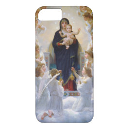 Capa iPhone 8/7 A Virgem com Anjos, Bouguereau