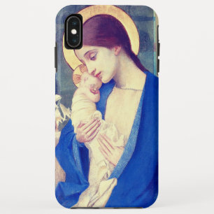 Capa Para iPhone Da Case-Mate A Virgem Maria e o Menino Jesus Graça Renascentist