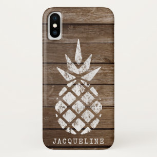 Capa Para iPhone Da Case-Mate Abacaxi, lavagem política na madeira