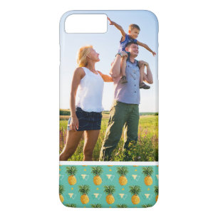Capa iPhone 8 Plus/7 Plus Abacaxis feitos sob encomenda da foto no teste