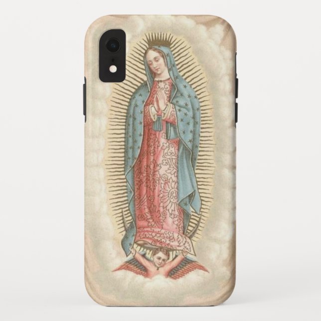 Capa Para iPhone, Case-Mate Abençoada Virgem Maria Guadalupe Religião Católica (Verso)